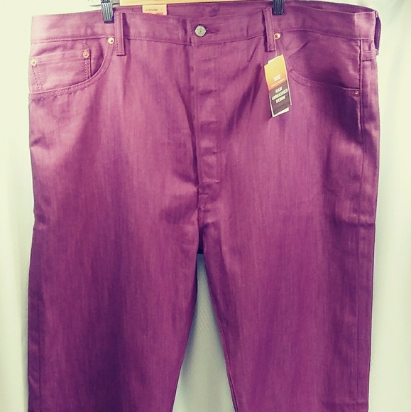 purple jeans mens levis
